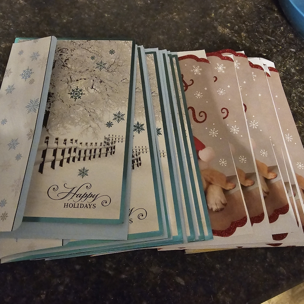 21 Merry Christmas Cards Bulk with Envelopes Of  Hallmark Expressions Holiday